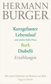 Cover von Kurzgefasster Lebenslauf und andere frühe Prosa/Bork/Diabelli