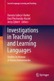 Cover von Investigations in Teaching and Learning Languages