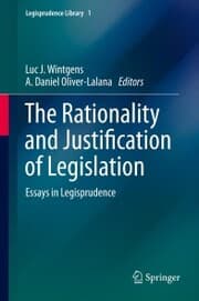 Cover von The Rationality and Justification of Legislation