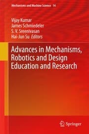 Cover von Advances in Mechanisms, Robotics and Design Education and Research