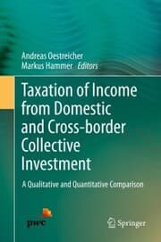 Cover von Taxation of Income from Domestic and Cross-border Collective Investment