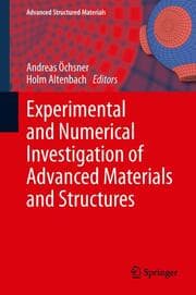 Cover von Experimental and Numerical Investigation of Advanced Materials and Structures