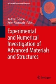 Cover von Experimental and Numerical Investigation of Advanced Materials and Structures