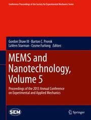 Cover von MEMS and Nanotechnology, Volume 5