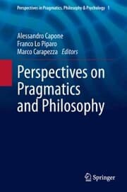 Cover von Perspectives on Pragmatics and Philosophy