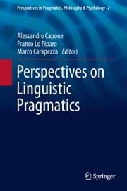 Cover von Perspectives on Linguistic Pragmatics