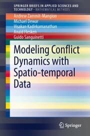 Cover von Modeling Conflict Dynamics with Spatio-temporal Data