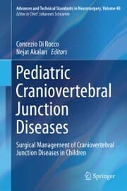 Cover von Pediatric Craniovertebral Junction Diseases