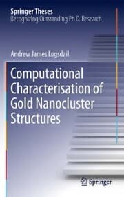 Cover von Computational Characterisation of Gold Nanocluster Structures