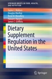 Cover von Dietary Supplement Regulation in the United States