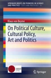 Cover von On Political Culture, Cultural Policy, Art and Politics