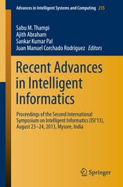 Cover von Recent Advances in Intelligent Informatics