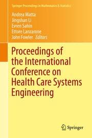 Cover von Proceedings of the International Conference on Health Care Systems Engineering