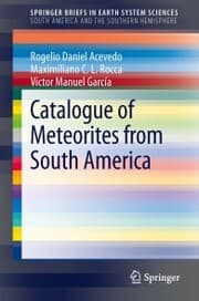 Cover von Catalogue of Meteorites from South America