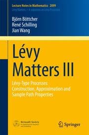 Cover von Lévy Matters III