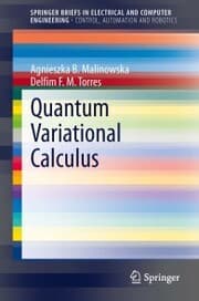 Cover von Quantum Variational Calculus