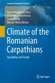 Cover von Climate of the Romanian Carpathians