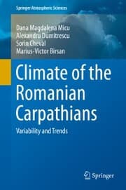 Cover von Climate of the Romanian Carpathians