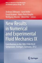 Cover von New Results in Numerical and Experimental Fluid Mechanics IX