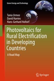 Cover von Photovoltaics for Rural Electrification in Developing Countries