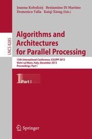 Cover von Algorithms and Architectures for Parallel Processing