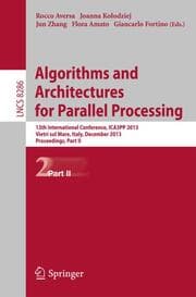Cover von Algorithms and Architectures for Parallel Processing