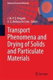 Cover von Transport Phenomena and Drying of Solids and Particulate Materials