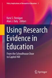 Cover von Research Evidence in Education