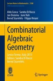Cover von Combinatorial Algebraic Geometry