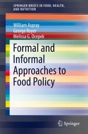 Cover von Formal and Informal Approaches to Food Policy