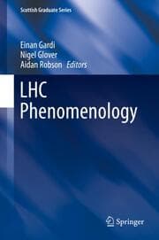 Cover von LHC Phenomenology