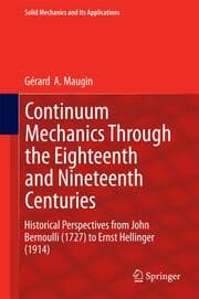Cover von Continuum Mechanics Through the Eighteenth and Nineteenth Centuries