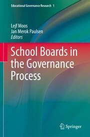 Cover von School Boards in the Governance Process