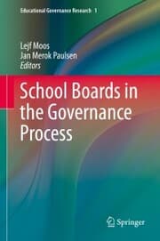 Cover von School Boards in the Governance Process