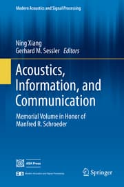 Cover von Acoustics, Information, and Communication