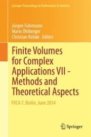 Cover von Finite Volumes for Complex Applications VII-Methods and Theoretical Aspects