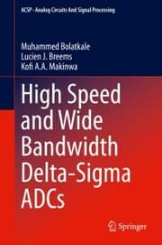 Cover von High Speed and Wide Bandwidth Delta-Sigma ADCs