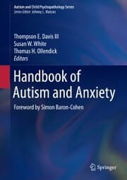 Cover von Handbook of Autism and Anxiety