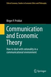 Cover von Communication and Economic Theory