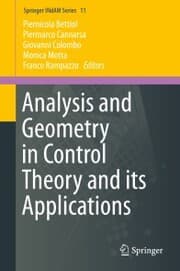 Cover von Analysis and Geometry in Control Theory and its Applications