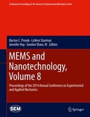 Cover von MEMS and Nanotechnology, Volume 8