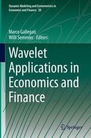 Cover von Wavelet Applications in Economics and Finance
