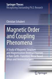 Cover von Magnetic Order and Coupling Phenomena