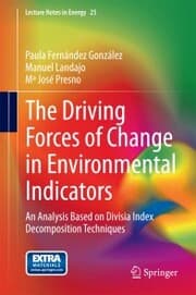 Cover von The Driving Forces of Change in Environmental Indicators