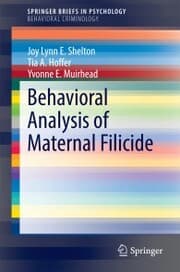 Cover von Behavioral Analysis of Maternal Filicide
