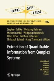Cover von Extraction of Quantifiable Information from Complex Systems