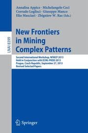 Cover von New Frontiers in Mining Complex Patterns