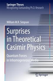 Cover von Surprises in Theoretical Casimir Physics