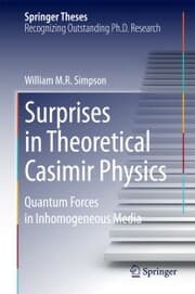 Cover von Surprises in Theoretical Casimir Physics