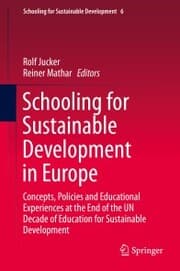 Cover von Schooling for Sustainable Development in Europe